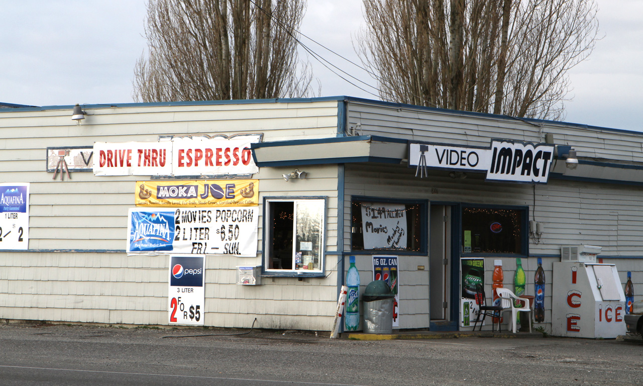 corner store at intersection of Birch Bay-Lynden Road and Blaine Road. We used to buy donuts here.
